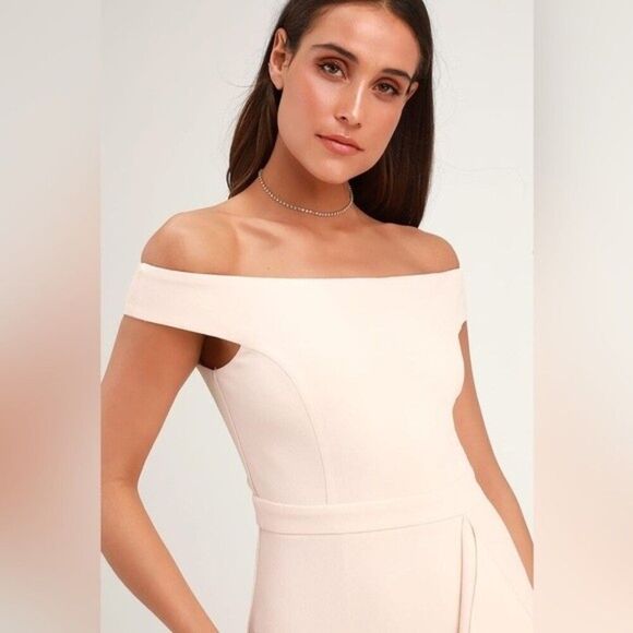 Lulu’s Ruffled Off-the-Shoulder Maxi Dress - Picture 4 of 4